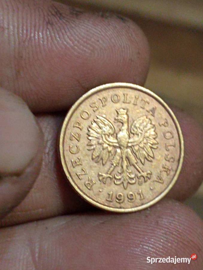 Sprzedam monete 5 groszy 1991 lubelskie Chełm