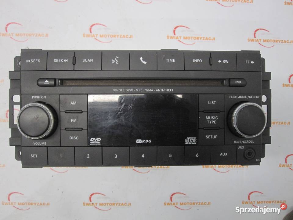 JEEP PATRIOT 10r Radio cd mp3 dvd fabryczne Wyposażenie wnętrza Kielce