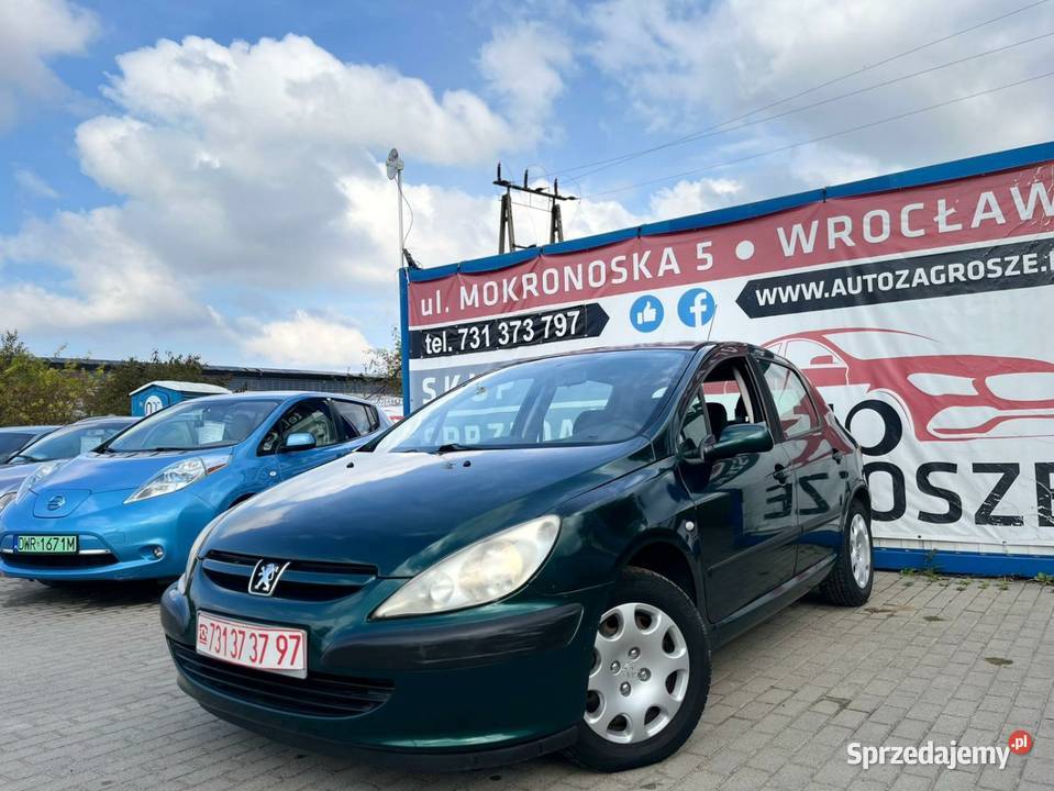 Peugeot 307 20 HDI 90 Klimatyzacja Dl Wrocław