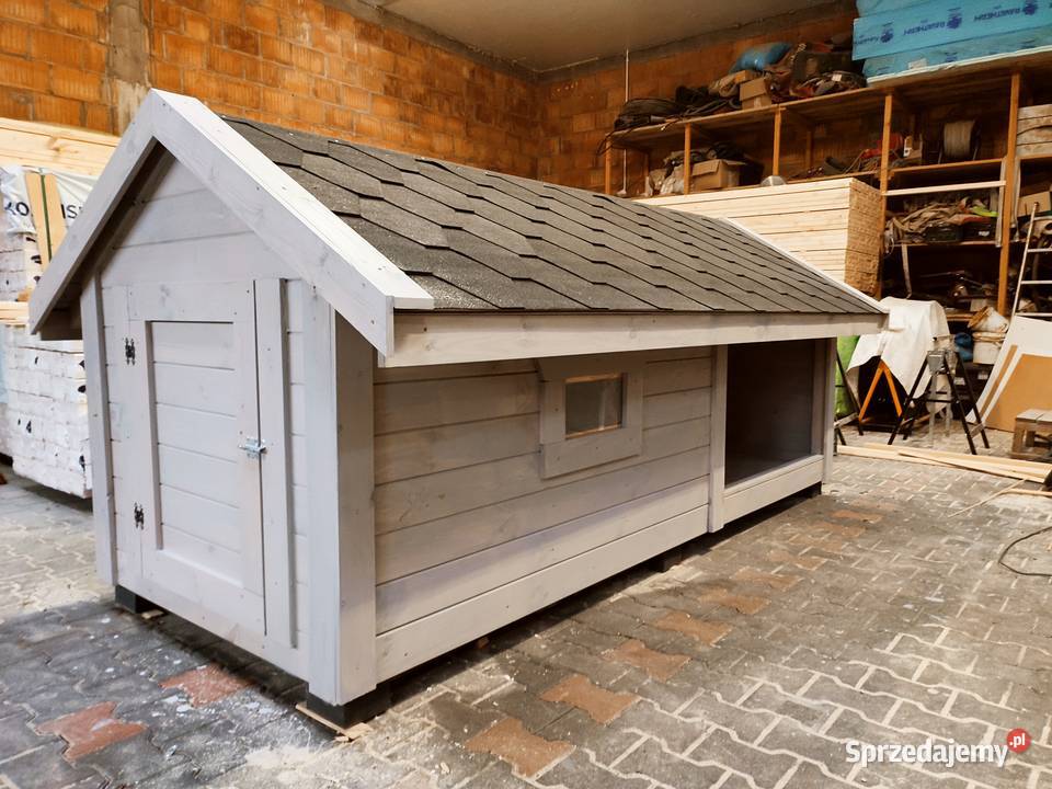 Buda XXXL psa 300x120x140h OCIEPLANA producent Dla psów Łódź