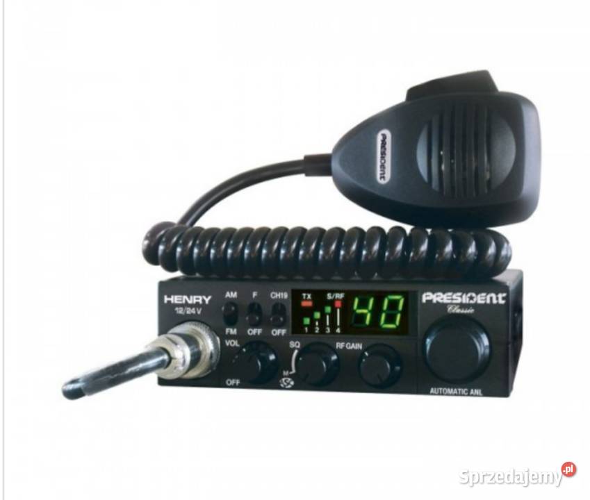 Nowe cb radio President Henry Classic CB radia