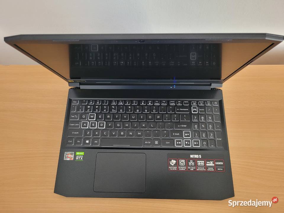 Laptop Acer Nitro 5 RTX 30802TB Dysk32GB RAM Acer sprzedam