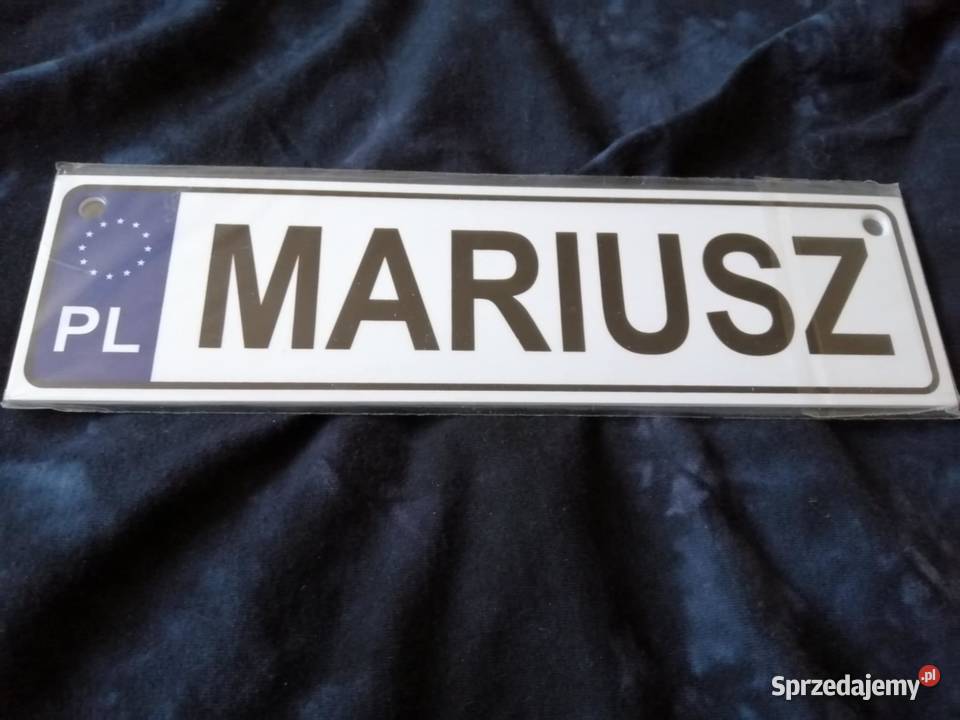 Tablica imienna MARIUSZ Opole Lubelskie