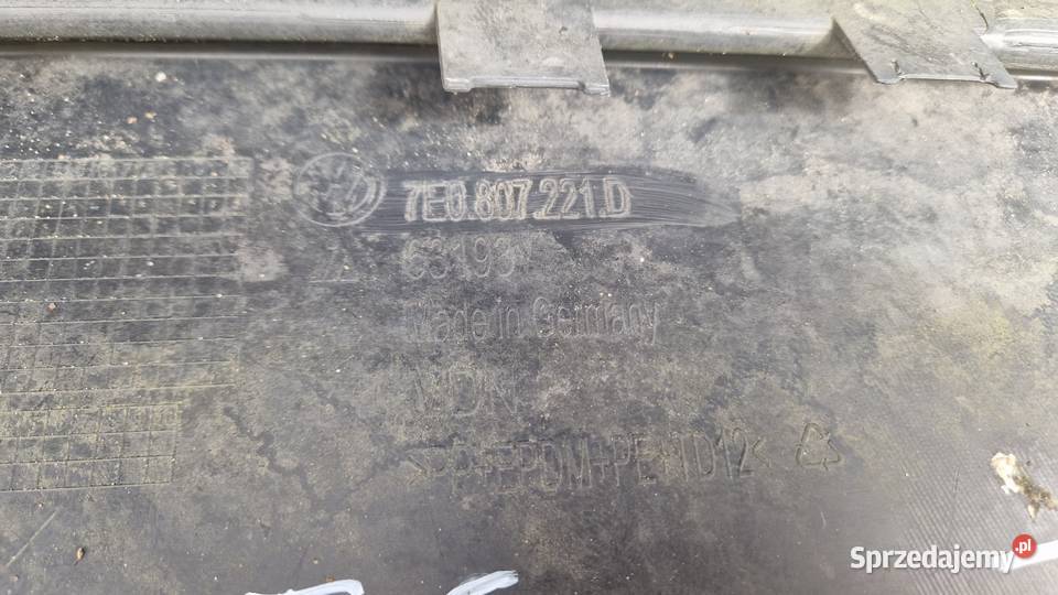 VW T6 ZDERZAK PRZÓD PRZEDNI 7E0807221D osobowe sprzedam