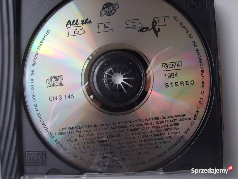SKLAD CD AL THE BEST VOL 3 1 płyta Wołów
