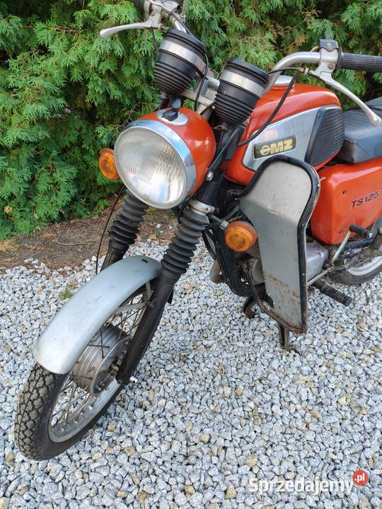 Motocykl MZ TS 125 deluxe 1984r z dokumentami do Kalisz sprzedam