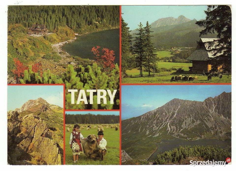 TATRY POCZTÓWKA WIELOWIDOKOWA 2 świętokrzyskie