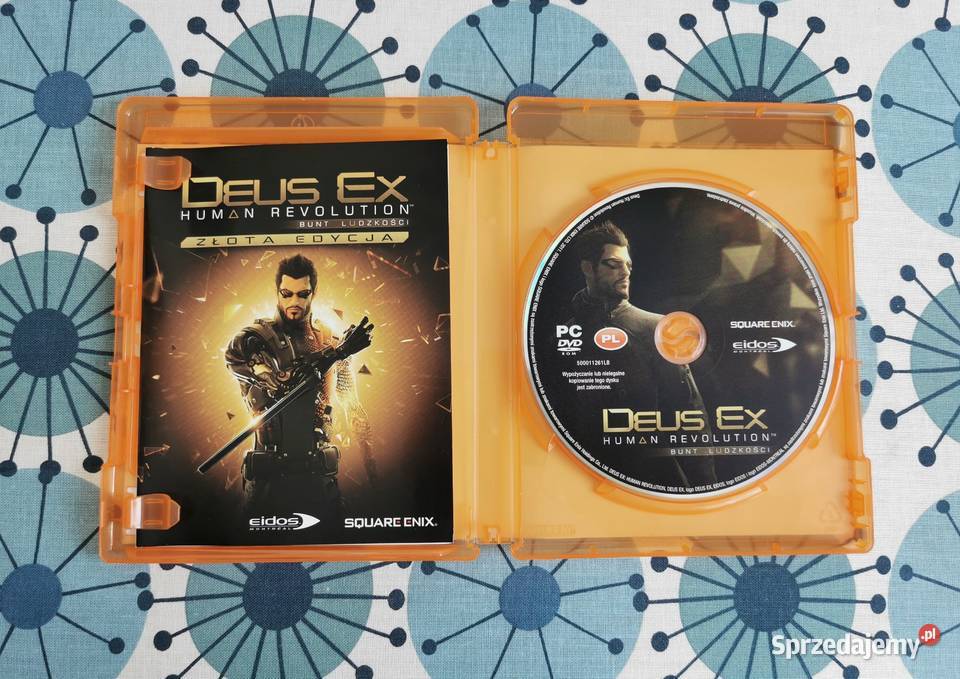 PC Deus EX Human Revolution Bunt Ludzkości Złota strzelaniny Puławy sprzedam