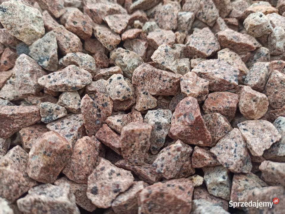 Grys Granitowy Vanga kamień granit czerwony Oświęcim
