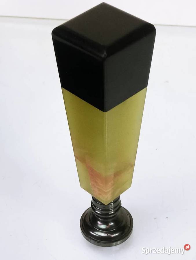 Pięczęć ArtDeko Brąz Agat Etui Antyki