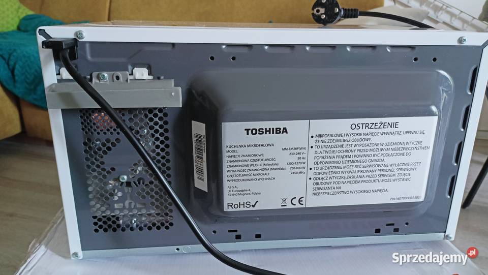 Kuchenka mikrofalowa TOSHIBA Łódź