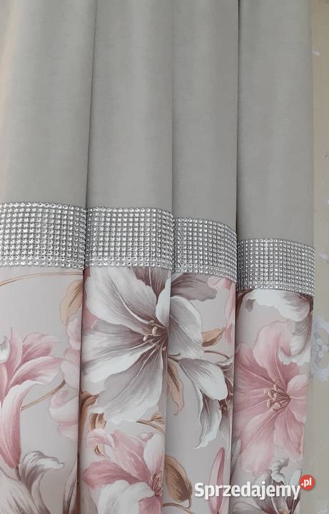 Zasłony pluszowe wielokolorowy Mława