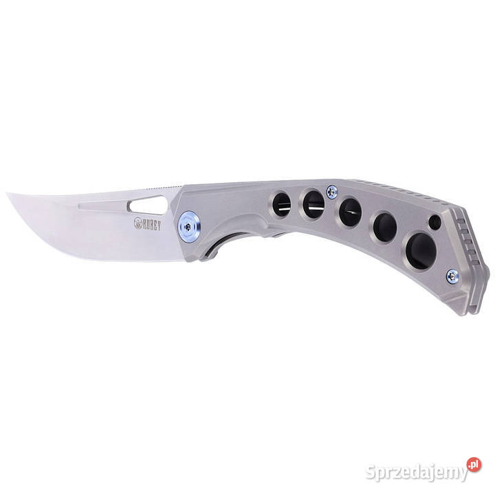 Nóż składany Kubey Ishtar Gray Titanium Satin Warszawa