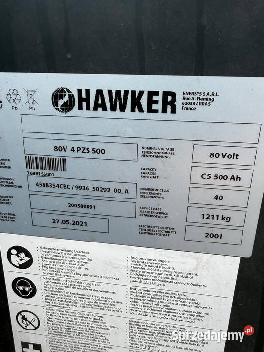 wózek widłowy elektryczny LINDE E2501 Triplex Działoszyn