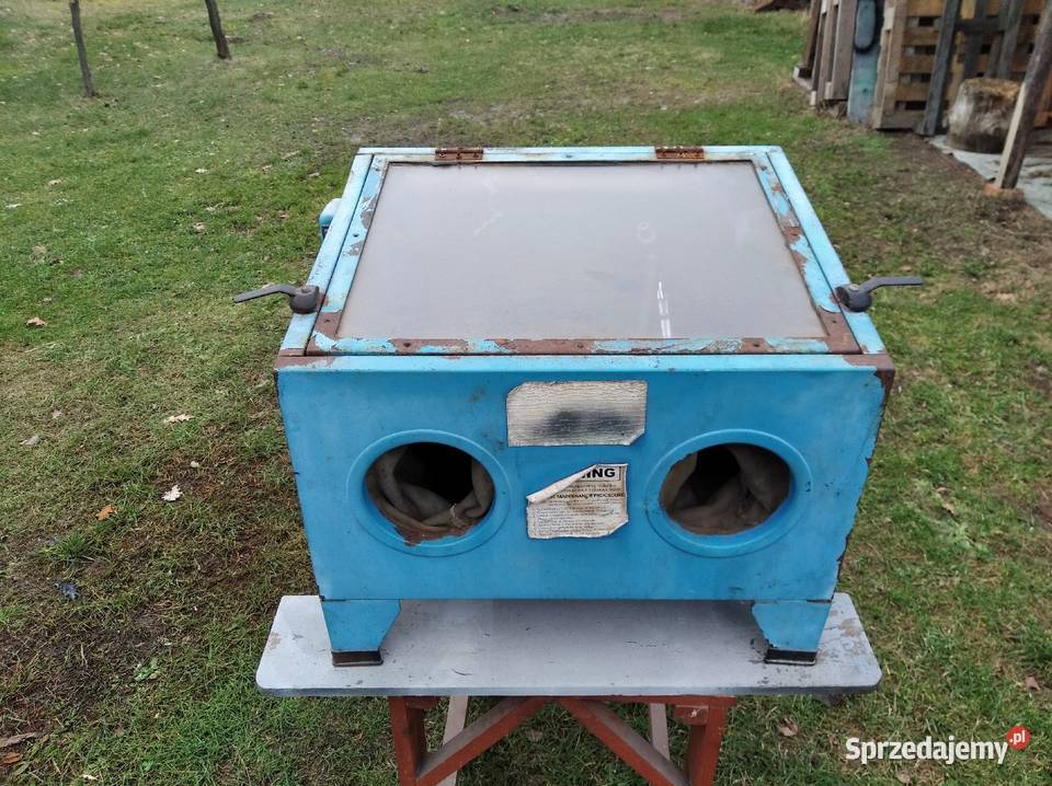 Piaskarka kabinowa 90l Kłomnice