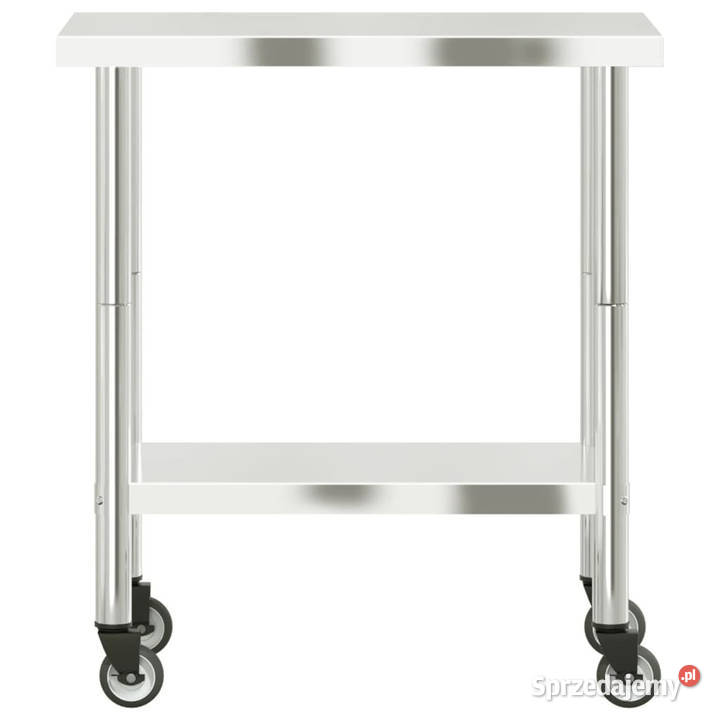 Kuchenny stół roboczy na kółkach 825x55x85 stal Warszawa