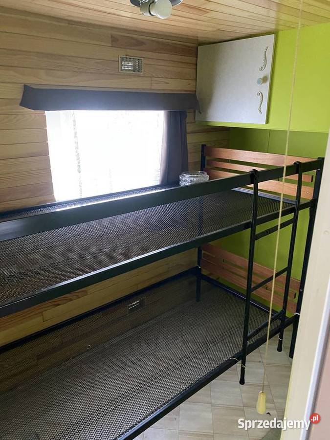 Domek holenderski angielski przyczepa kemingowa Niechorze