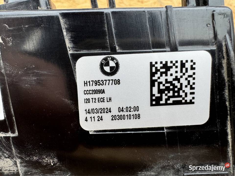 Lampa tył lewa LH w zderzak BMW iX i20 osobowe wielkopolskie Sieraków