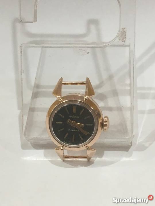 Złoty zegarek p585 CZAJKA klasyka śląskie Katowice