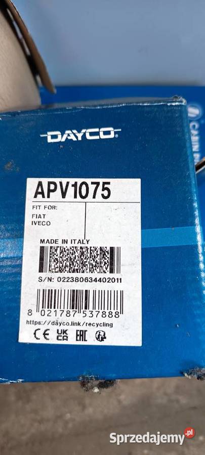 NAPINACZ PASKA WIELOROWK FIAT 23JTD DUCATO 02 Koronowo