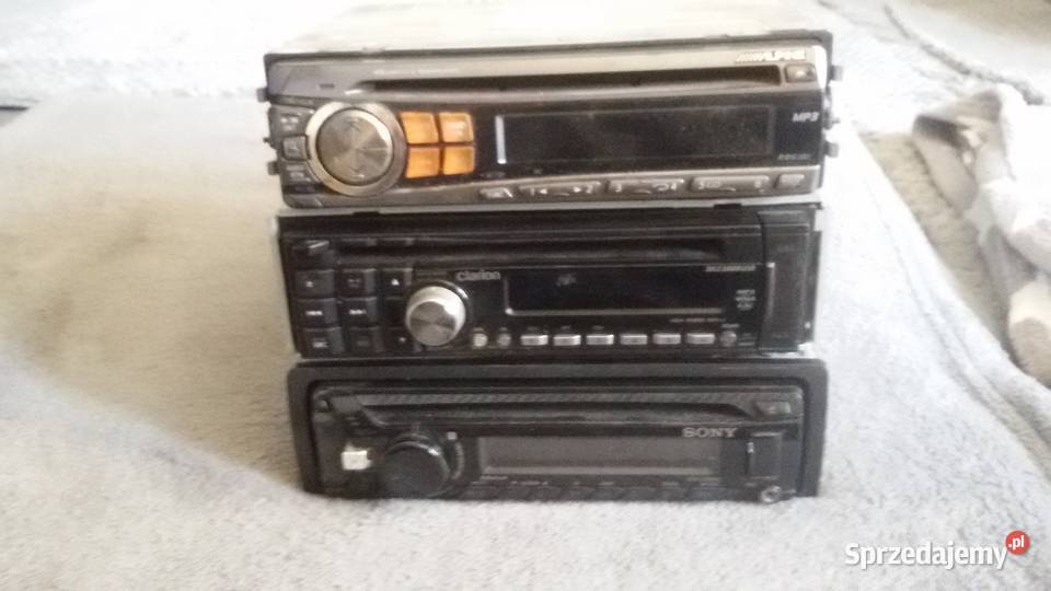 RADIO SONY ALPINA Clarion Elbląg sprzedam