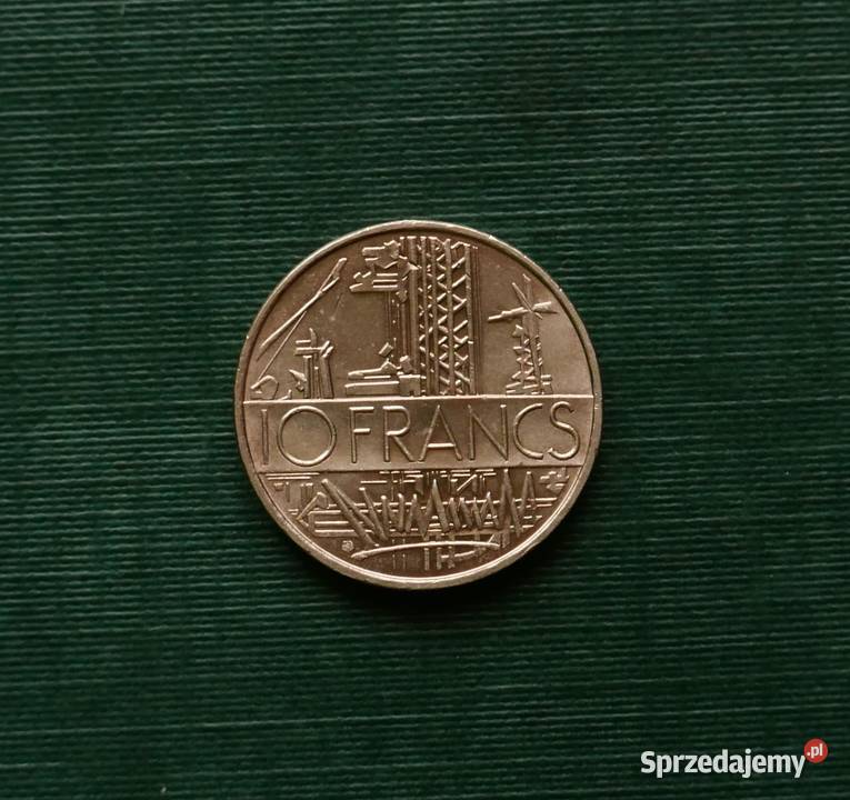 Francja 10 franków 1975r Gliwice