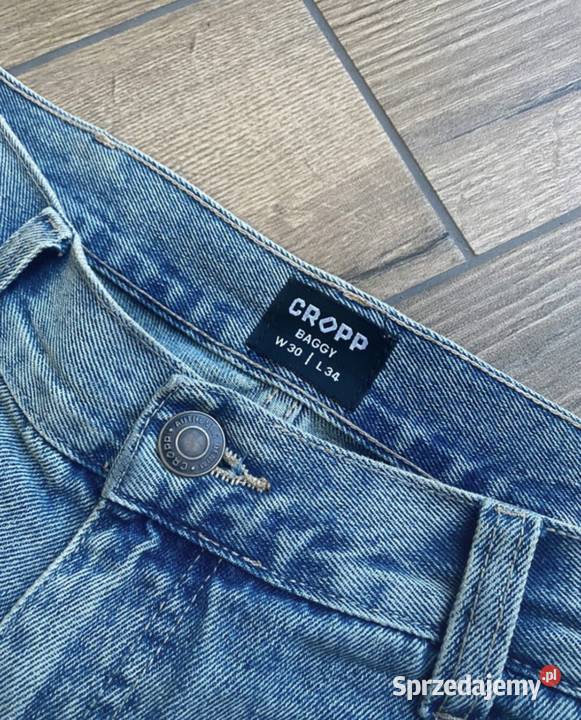 Spodnie cargo Cropp Baggy Nowa Słupia