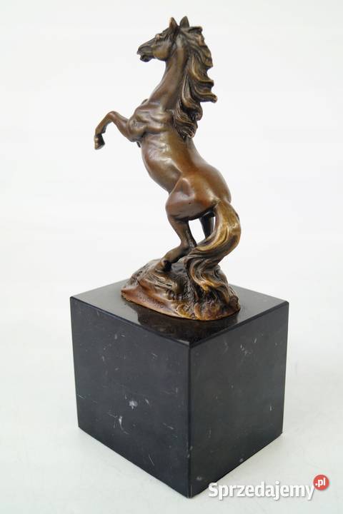 Figura z brązu rzeźba KOŃ konik dekoracja