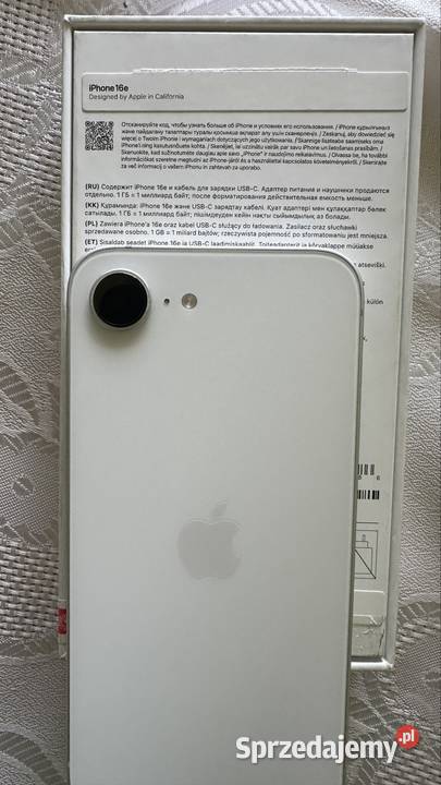 I próbę 16 e Apple / iPhone sprzedam
