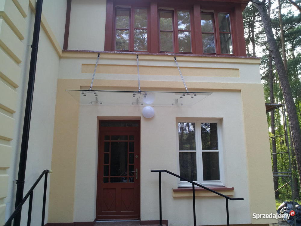 Daszek szklany dachy szkła zadaszenie szklane małopolskie Gorlice sprzedam