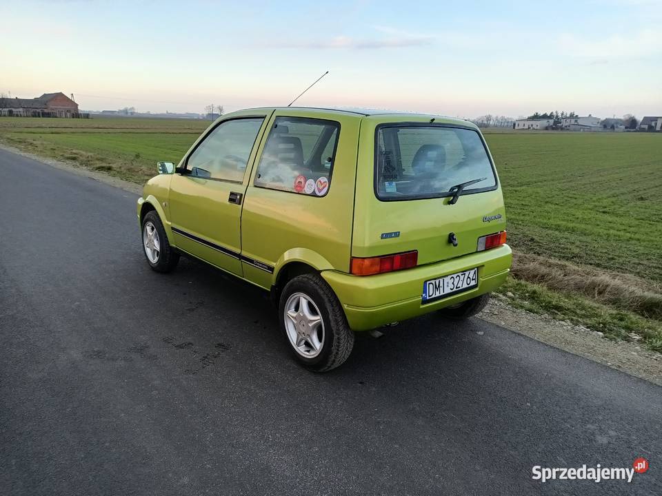 Fiat Cinquecento 1997 CC 700 super stan 704cm3 Krotoszyn
