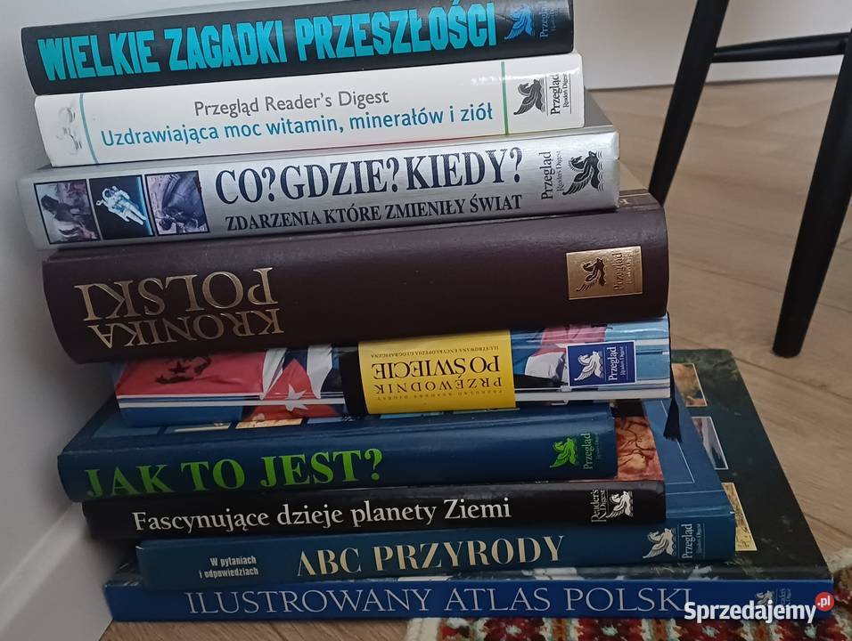 Solidne książki z serii Readers Digest w ilości