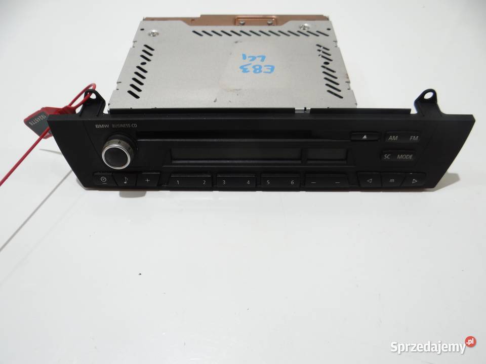 RADIOODTWARZACZ CD BMW X3 E83 LCI 9205278 Strzyżewice