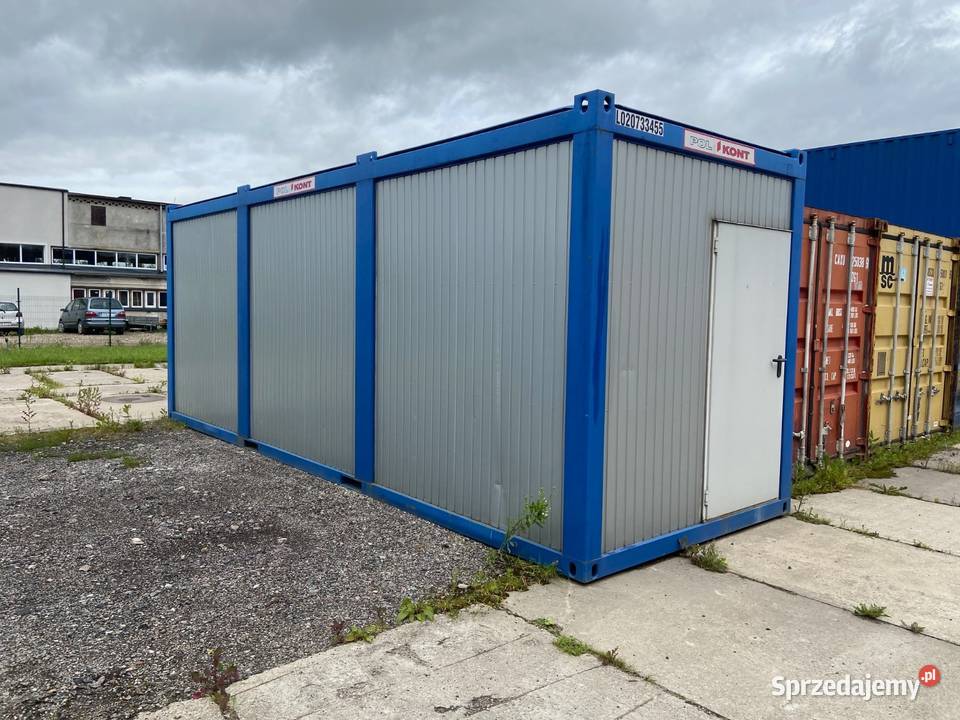 Sprzedam używany kontener biurowy 12900 PLN Kwidzyn sprzedam