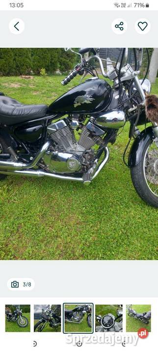 Yamaha virago 125 9kw elektryczny starter Szczepanów sprzedam