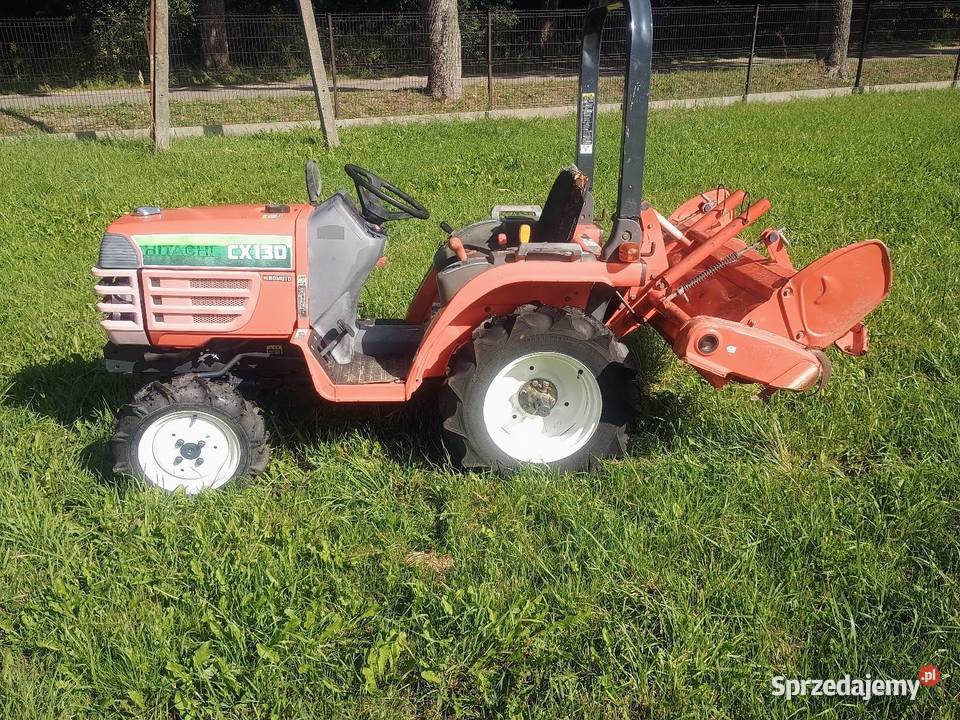 Traktorek mini ciągniczek Hitachi cx 130Kubota Napęd 4x4 zachodniopomorskie Połczyn-Zdrój