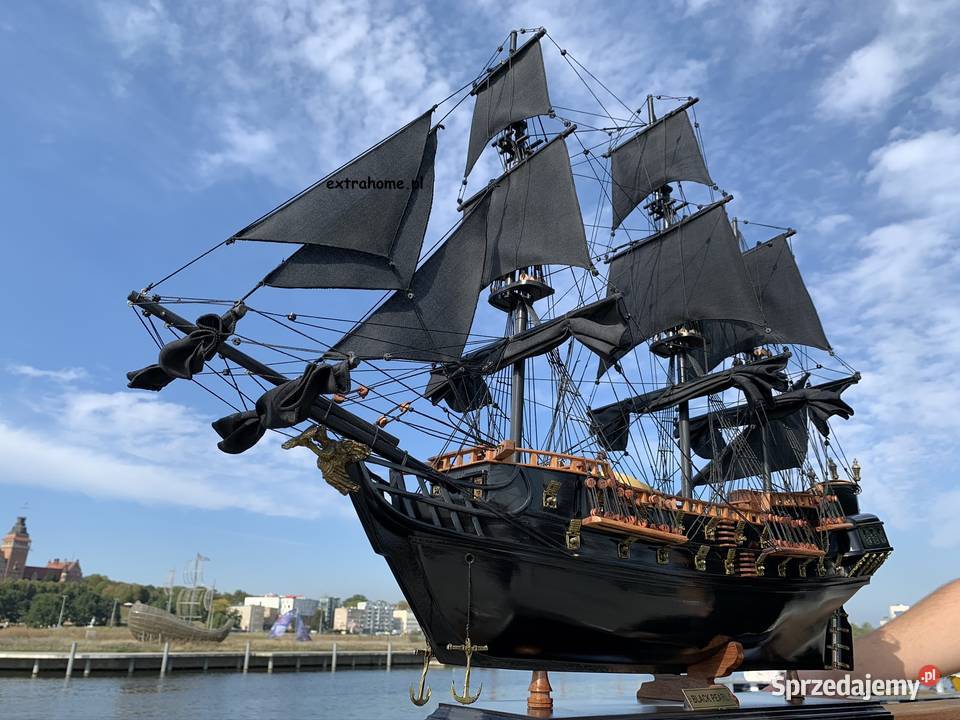 Black Pearl Czarna Perła Galeon replika Unikat wielkopolskie Poznań