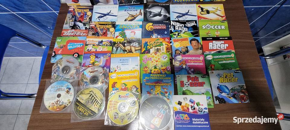 Kolekcja gier prog edukacyjnych bajek dzieci i Sosnowiec sprzedam