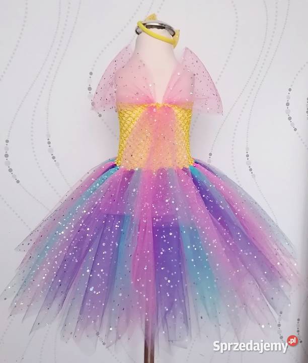 Sukienka przebranie Unicorn strój jednorożec Ustka