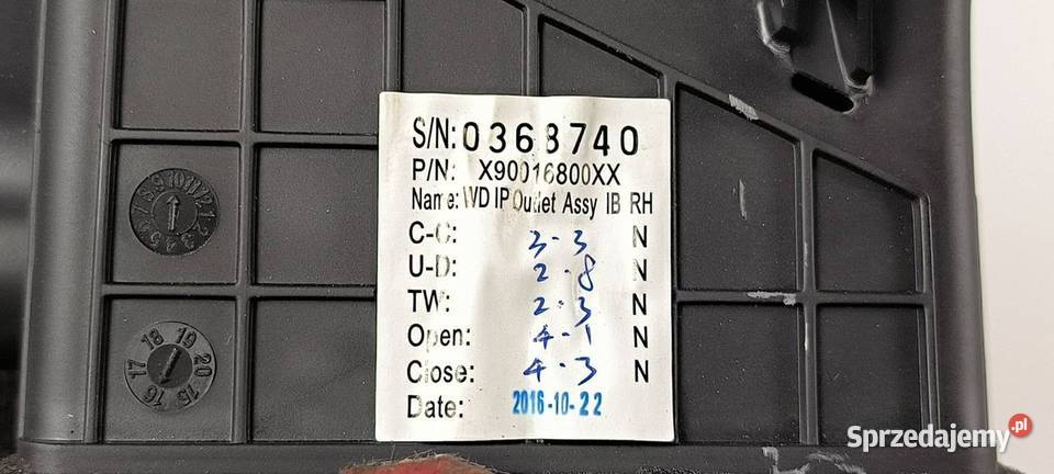 KRATKA NAWIEWU DODGE DURANGO III Lipno