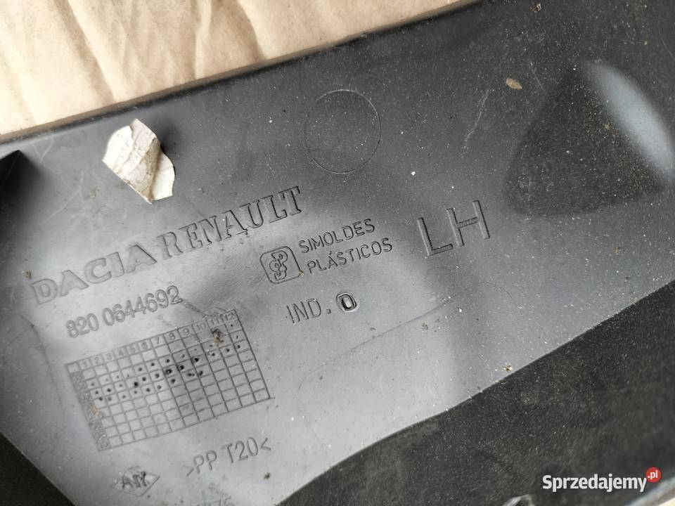 DACIA LOGAN 8200644692 PODSZYBIE osobowe Kamień-Kolonia