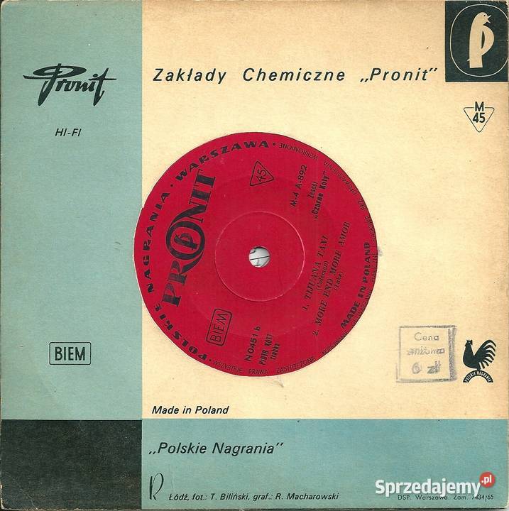 Piotr Kott Czarne Kotypłyta winylowa winyl Łódź