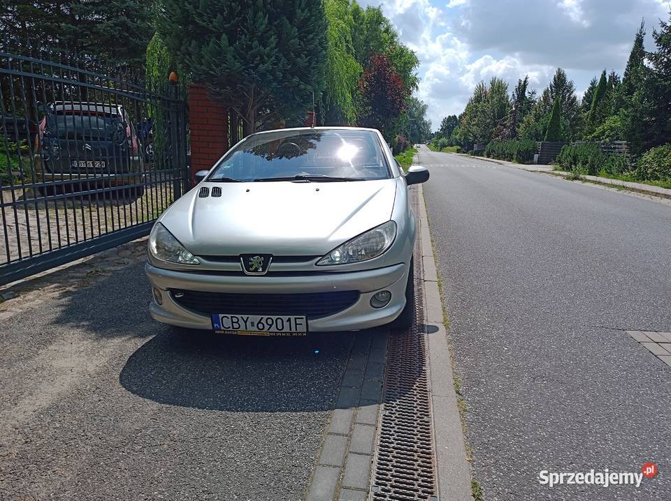 Peugeot 206 CC S16 najlepsza wersja PIĘKNY MAŁY