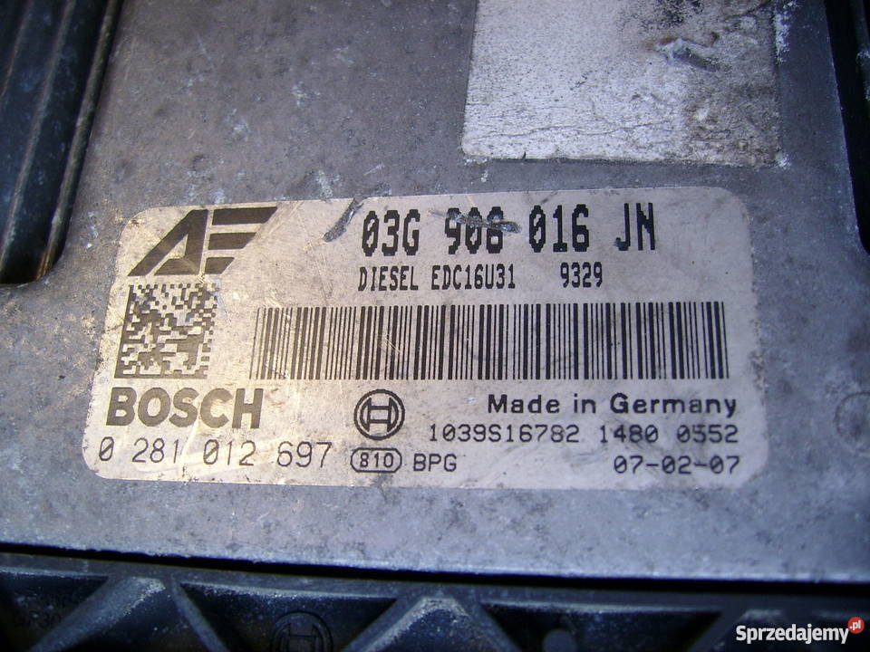 KOMPUTER STEROWNIK SILNIKA SHARAN ALHAMBRA Radom