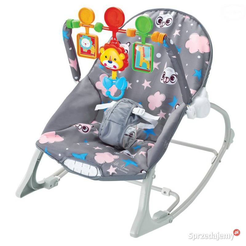 EUROBABY LEŻACZEK LITTLE DREAMER GREY Bielsk Podlaski