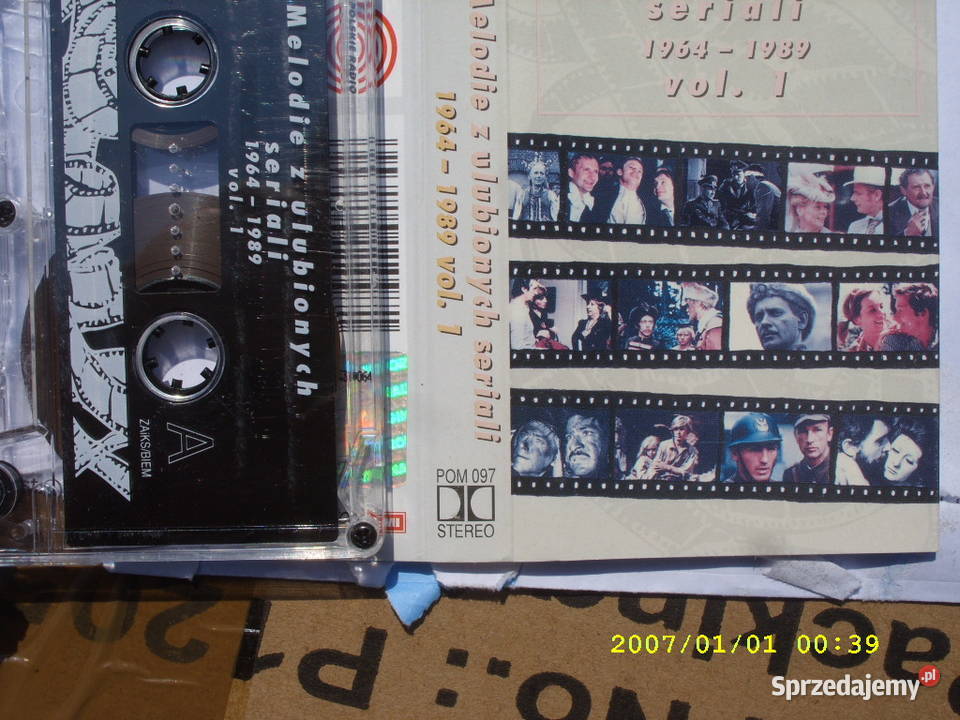 Skladanka kas MELODIE Z ULUBIONYCH SERIALI kaseta Płyty i kasety Wołów