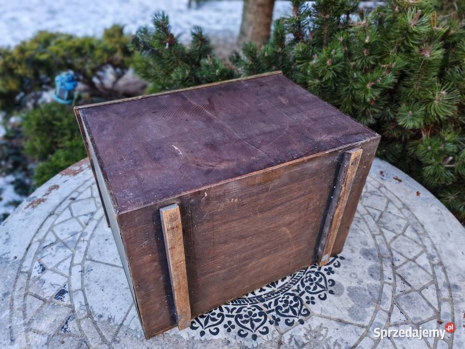 Vintage Kufer skrzynia Osiniec
