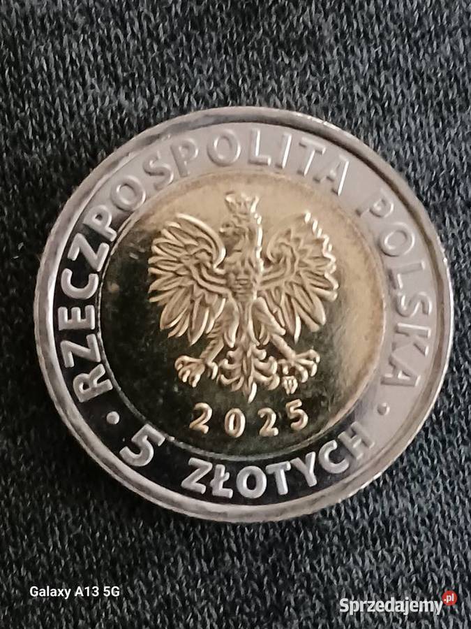 5 złotych Ratusz w Brzegu 2025 r Mennicze Konin