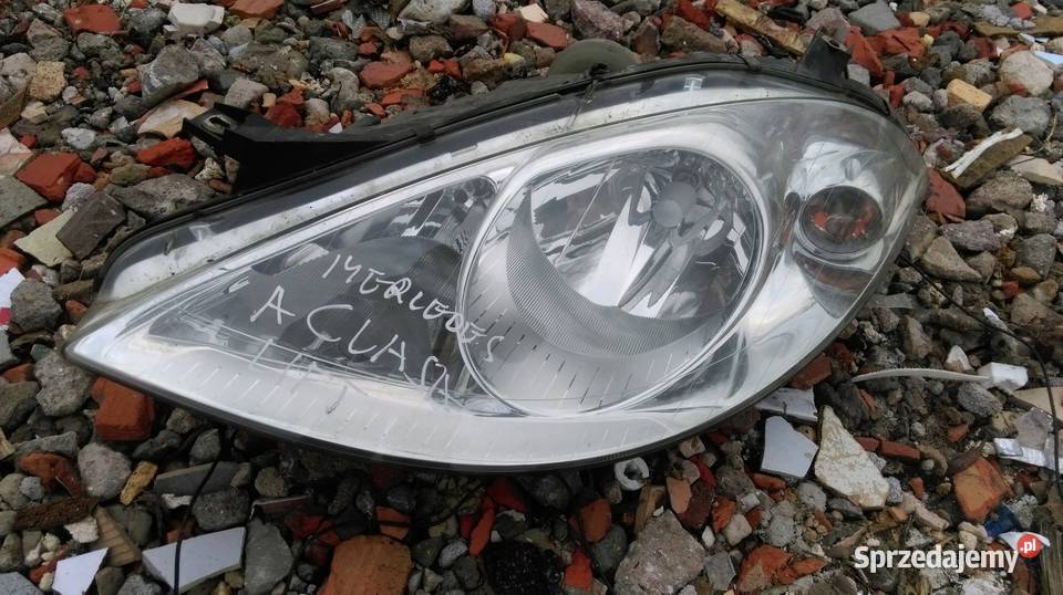 MERCEDES AKLASA W169 LAMPA PRZÓD LEWA ORYGINAŁ Zbierkowo