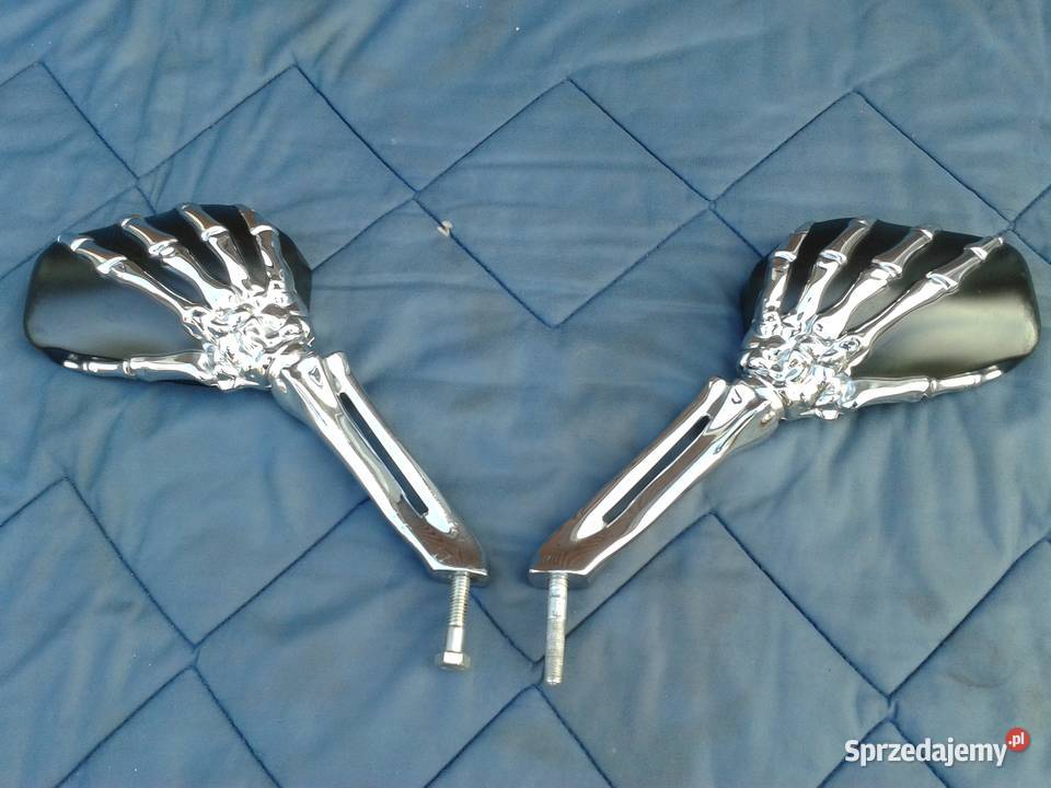 Harley lusterka skeleton